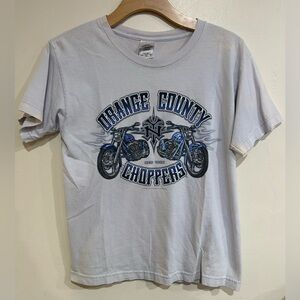 VTG 2004 Orange County Choppers New York Youth Size Lg ShortSleeve Tshirt READ